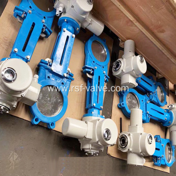 Electric Atuator Knife Gate Valve